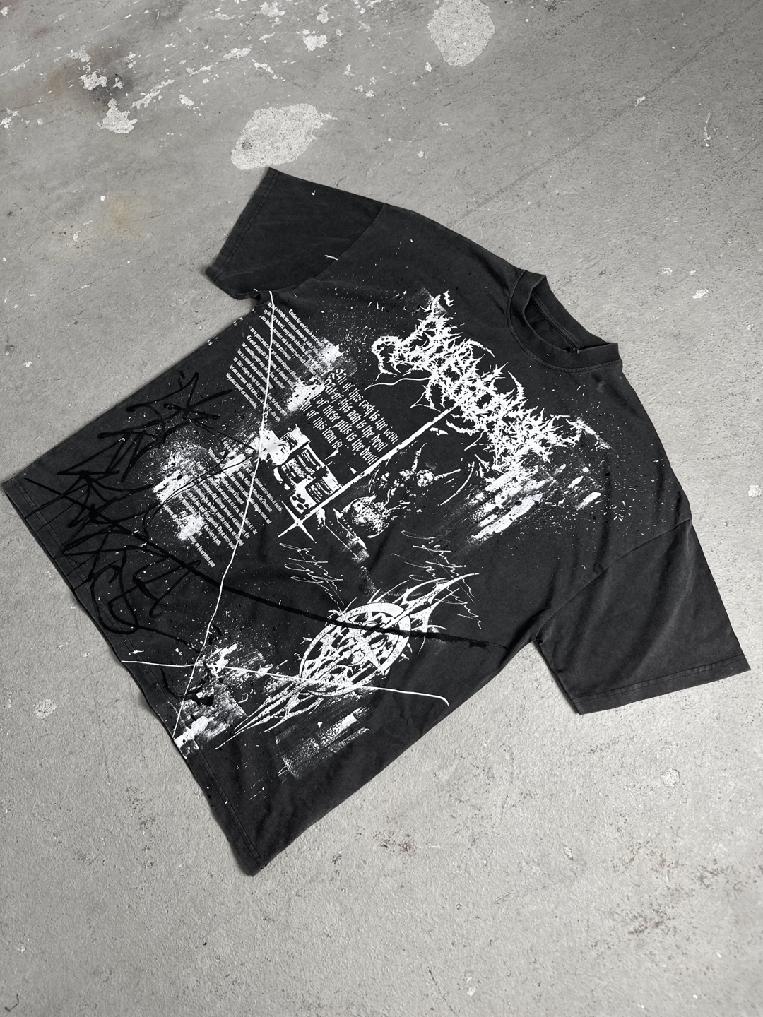 1of1 Stone washed OVERDXSE SHIRT Size L