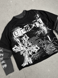 1of1 double layer OVERDXSE LONGSLEEVE size L