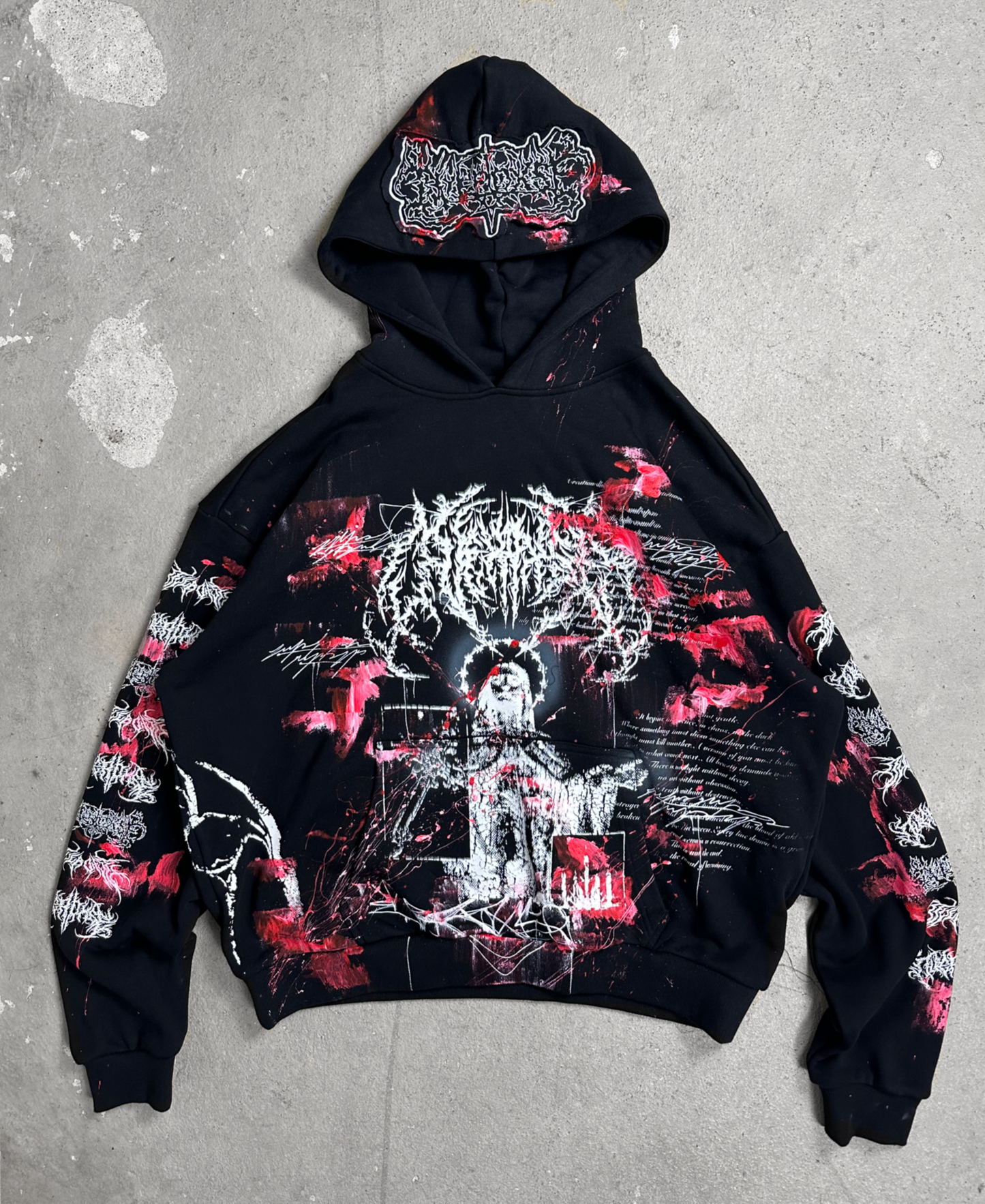 1of1 BLOODY OVERDXSE HOODIE size XXL
