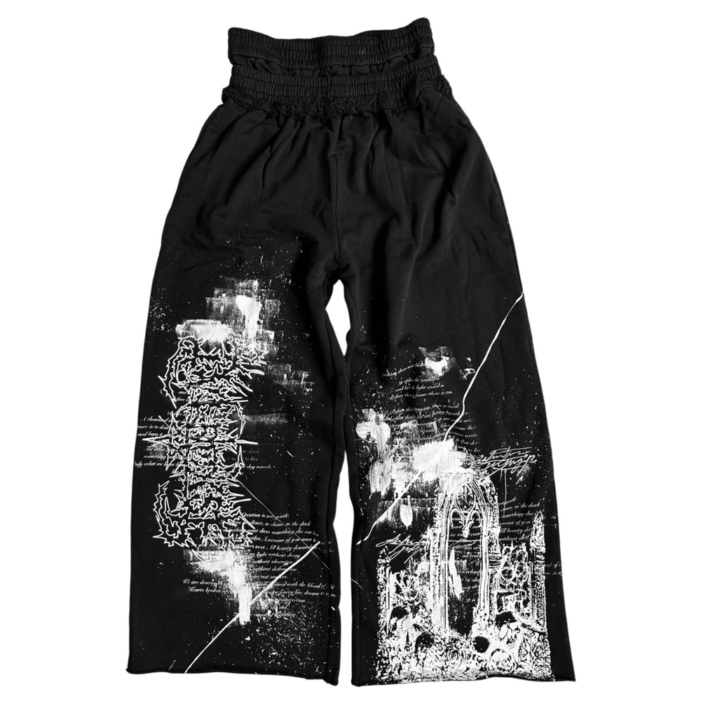 1of1 double waist OVERDXSE SWEATPANTS size L