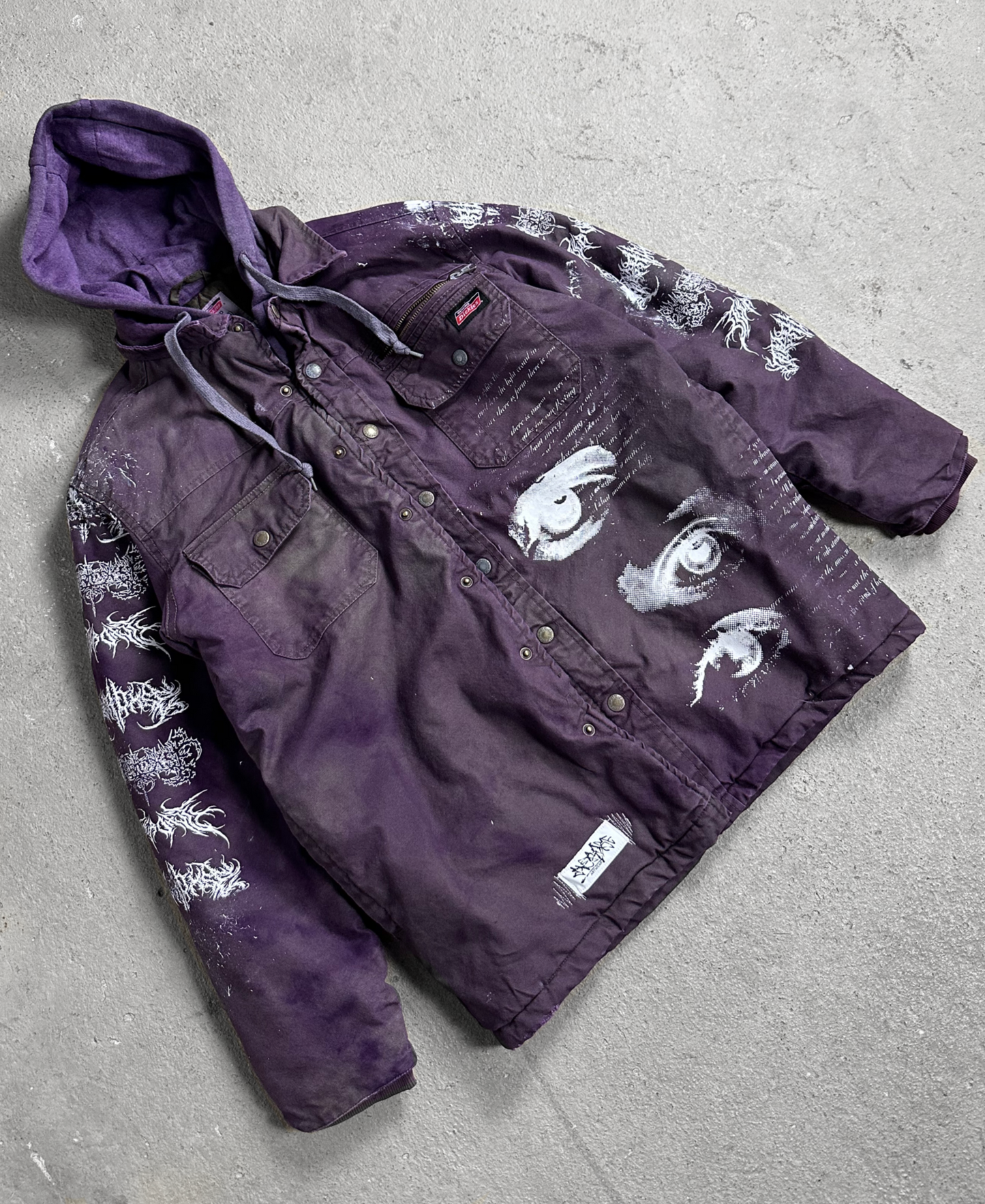 1of1 upcycled OVERDXSE DICKIES JACKET size S