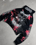 1of1 BLOODY OVERDXSE HOODIE size XL
