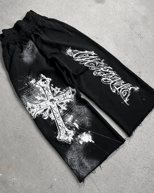 1of1 double waist OVERDXSE SWEATPANTS size L