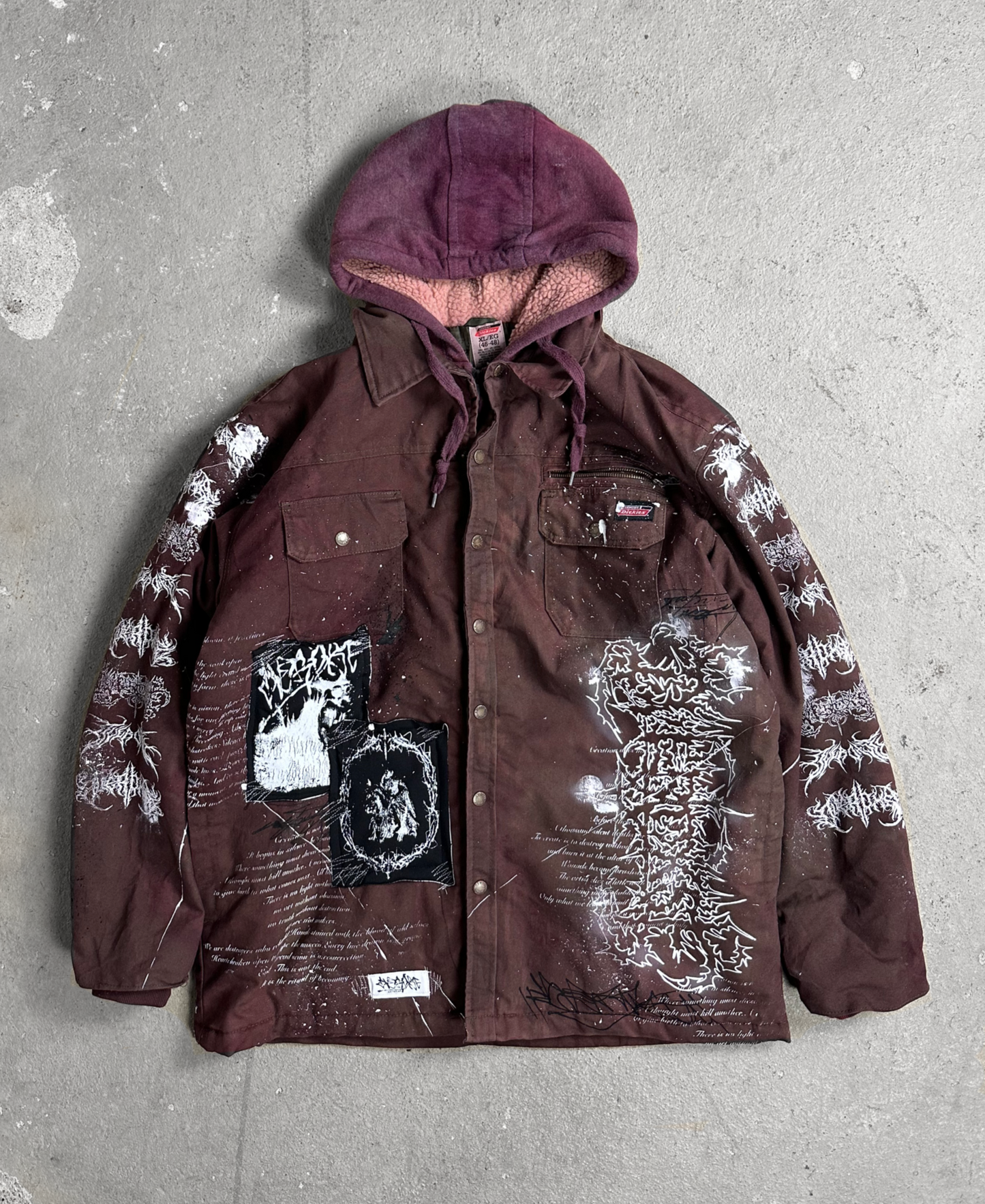 1of1 vintage OVERDXSE DICKIES JACKET size XL