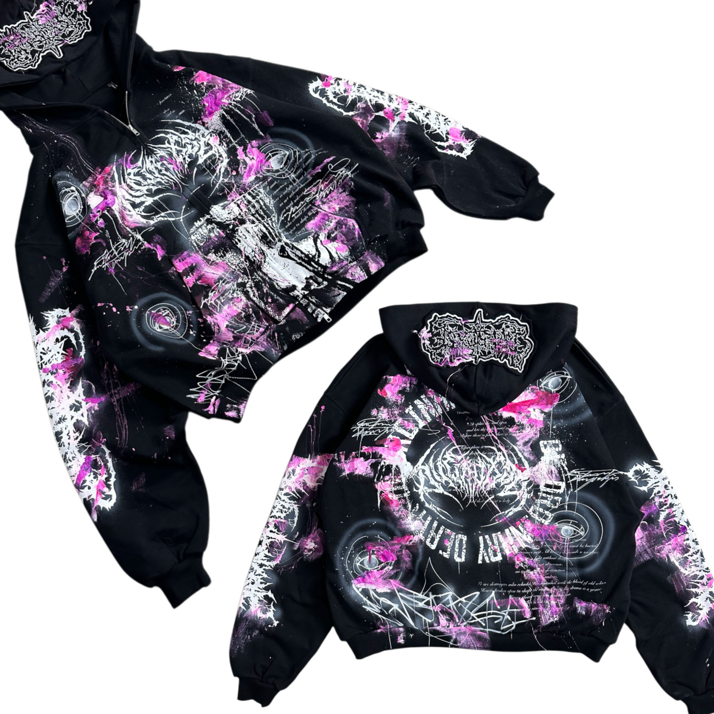 1of1 OVERDXSE MAGNOLIA ZIPPER size L