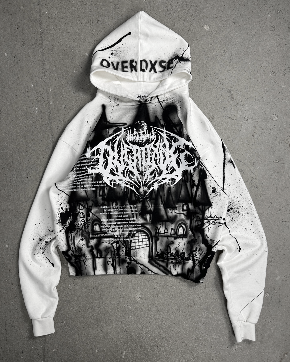 1of1 OVERDXSE CASTLE HOODIE size S