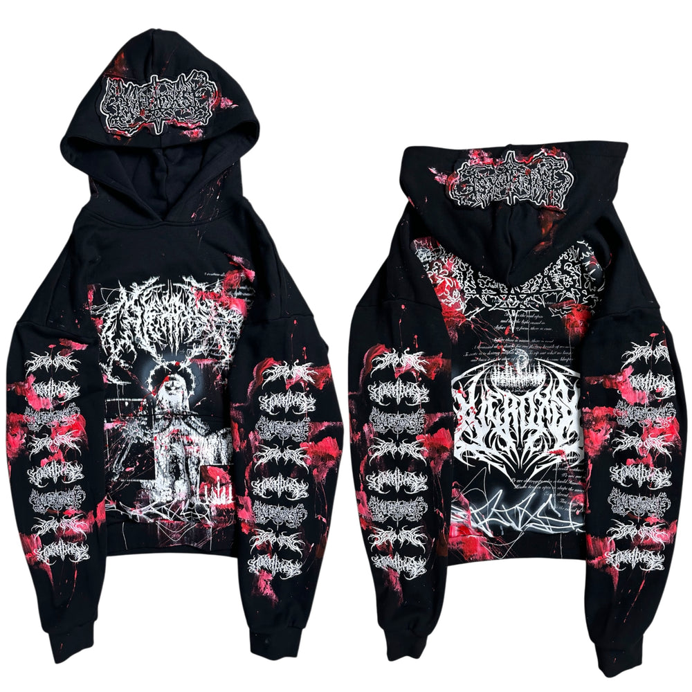 1of1 BLOODY OVERDXSE HOODIE size XXL