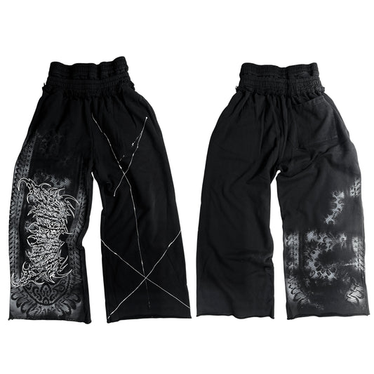 1of1 double waist OVERDXSE SWEATPANTS size L