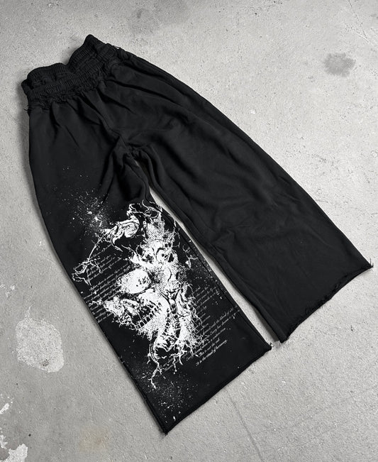 1of1 double waist OVERDXSE SWEATPANTS size M