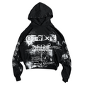 1of1 spiked OVERDXSE HOODIE size M