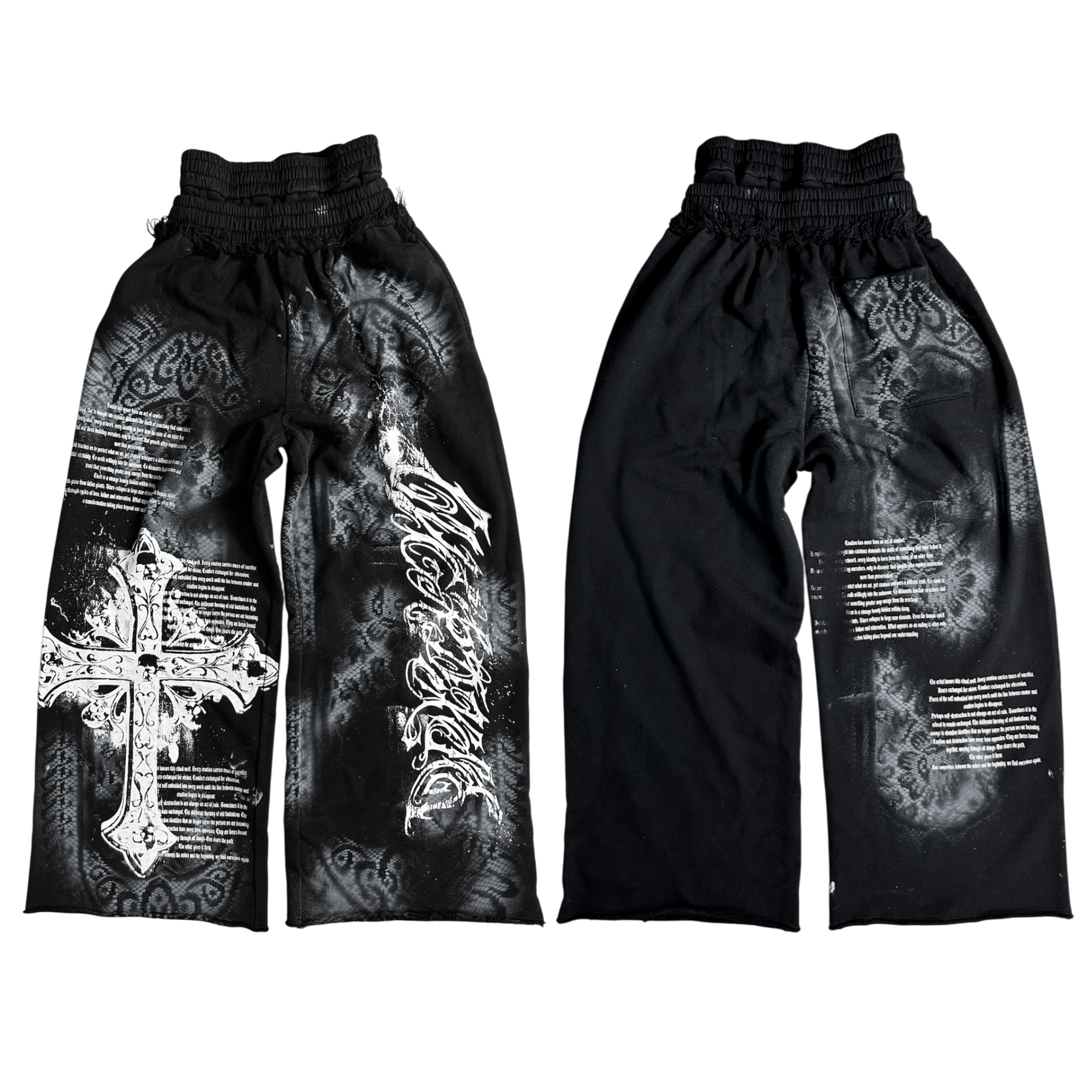 1of1 double waist OVERDXSE SWEATPANTS size S