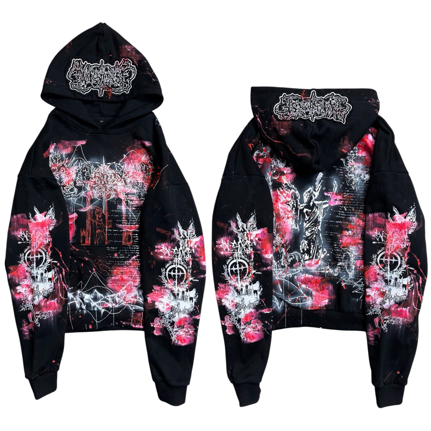 1of1 BLOODY OVERDXSE HOODIE size XL