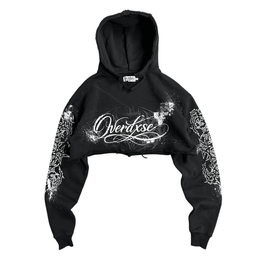 1of1 cropped OVERDXSE HOODIE size L