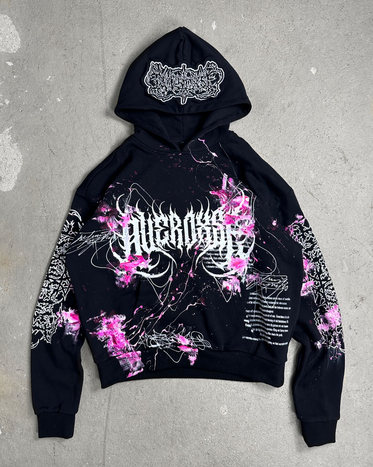 1of1 OVERDXSE MAGNOLIA HOODIE size L