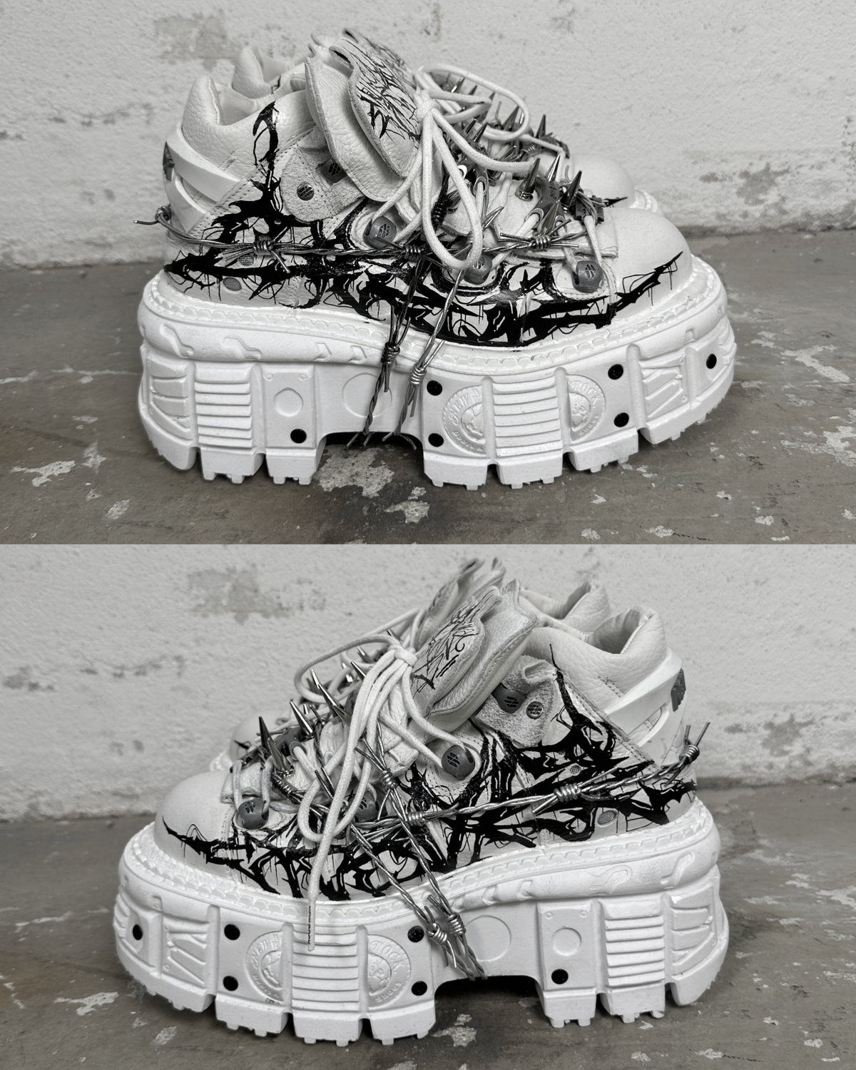 1of1 OVERDXSE / NEW ROCK SPIKE STOMPERS size EU42