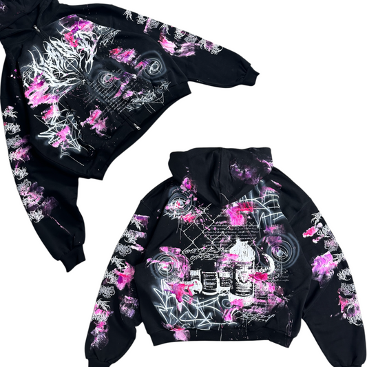 1of1 OVERDXSE MAGNOLIA ZIPPER size L