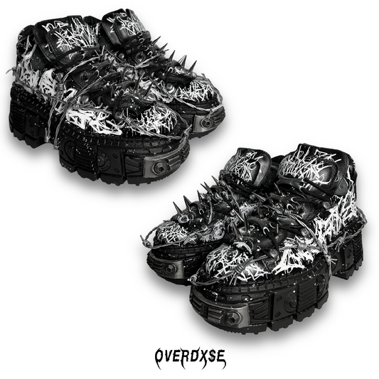 1of1 OVERDXSE NEW ROCK SPIKE STOMPERS EU43