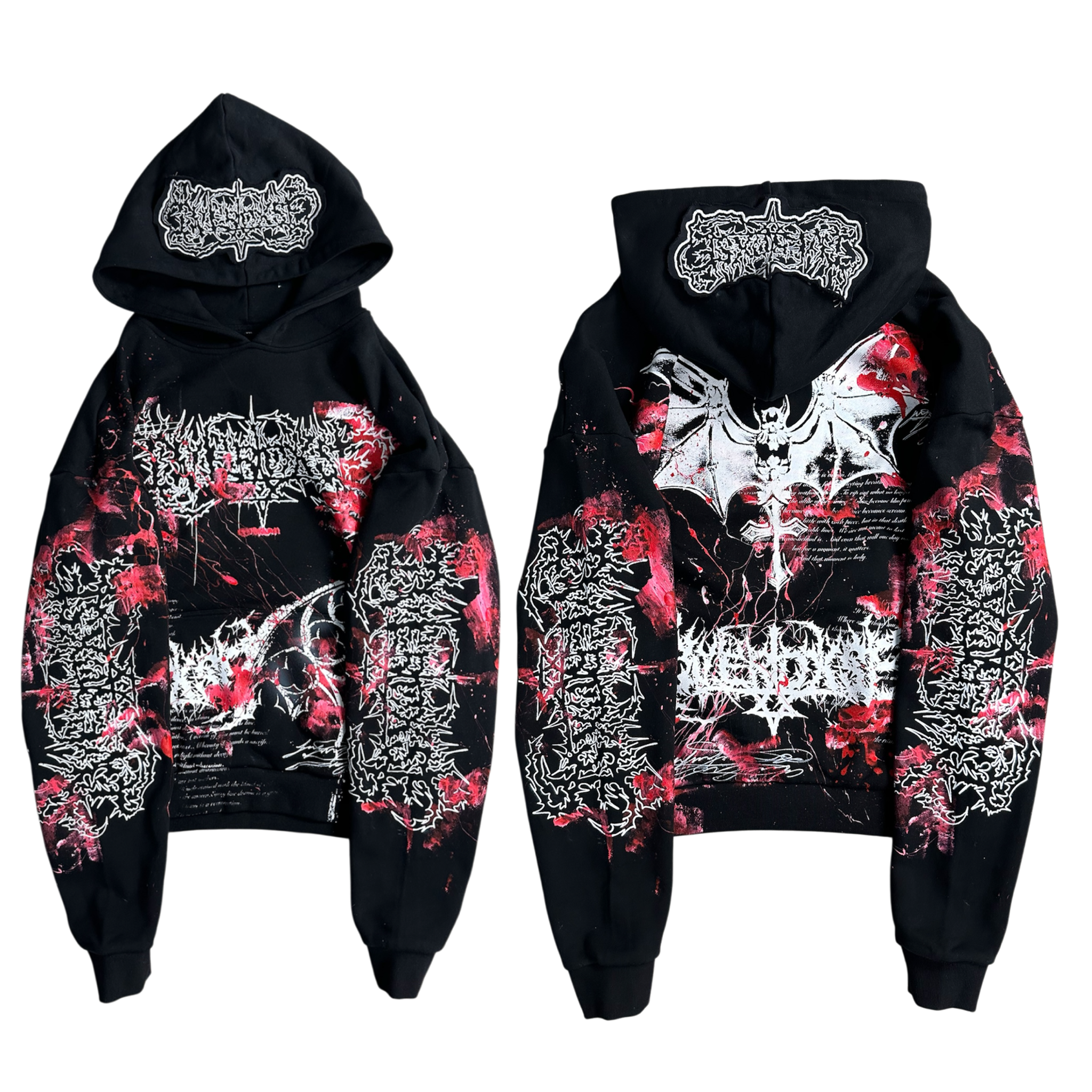 1of1 BLOODY OVERDXSE HOODIE size XXL