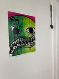1of1 „FACE YOUR FEAR“ original canvas 60x80cm