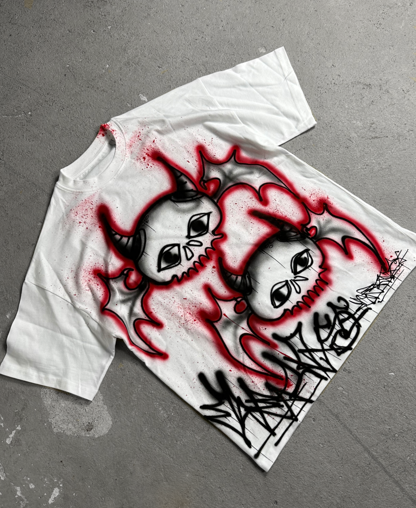 1of1 OVERDXSE AIRBRUSH TEE Size S