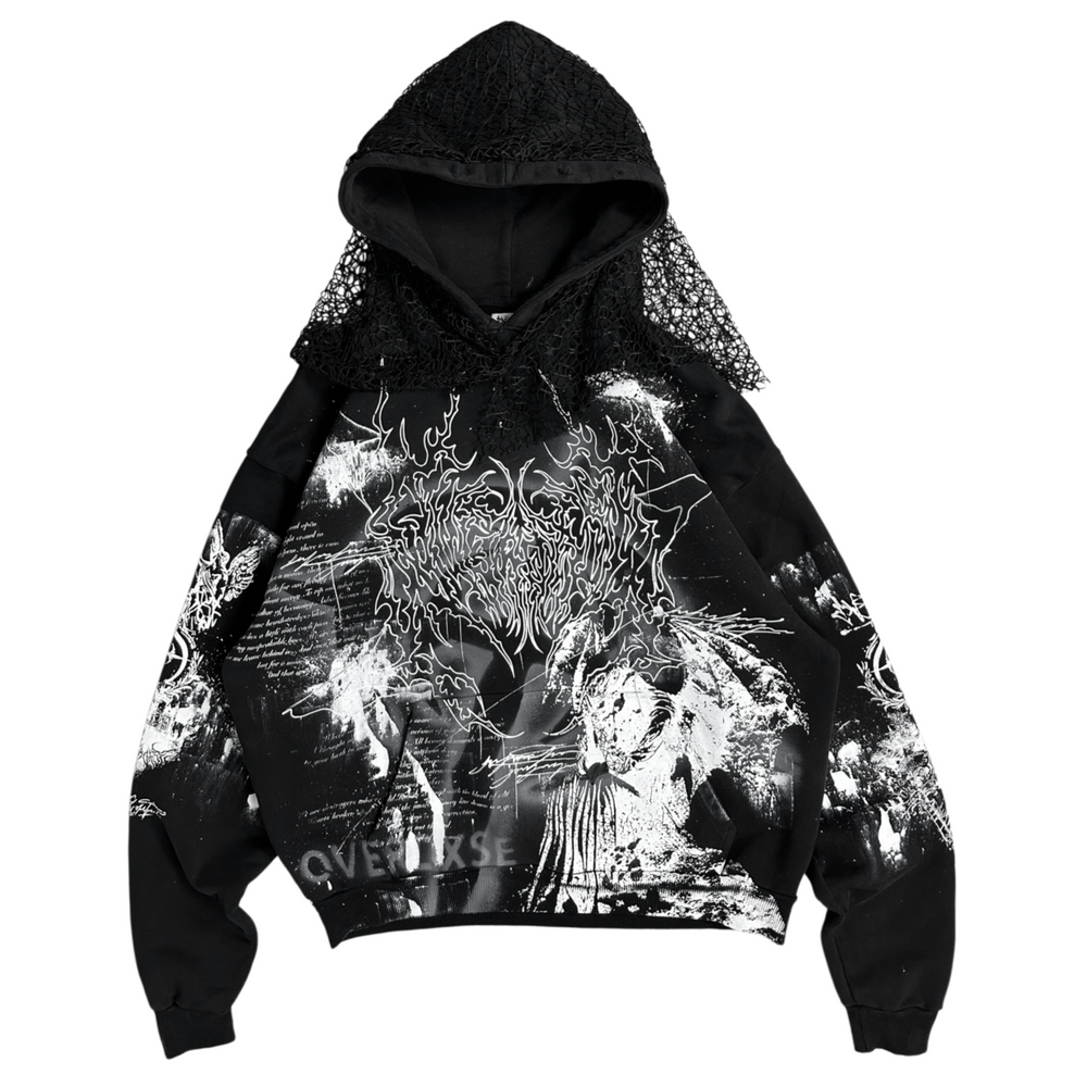 1of1 OVERDXSE HOLLOW HOODIE size XXL