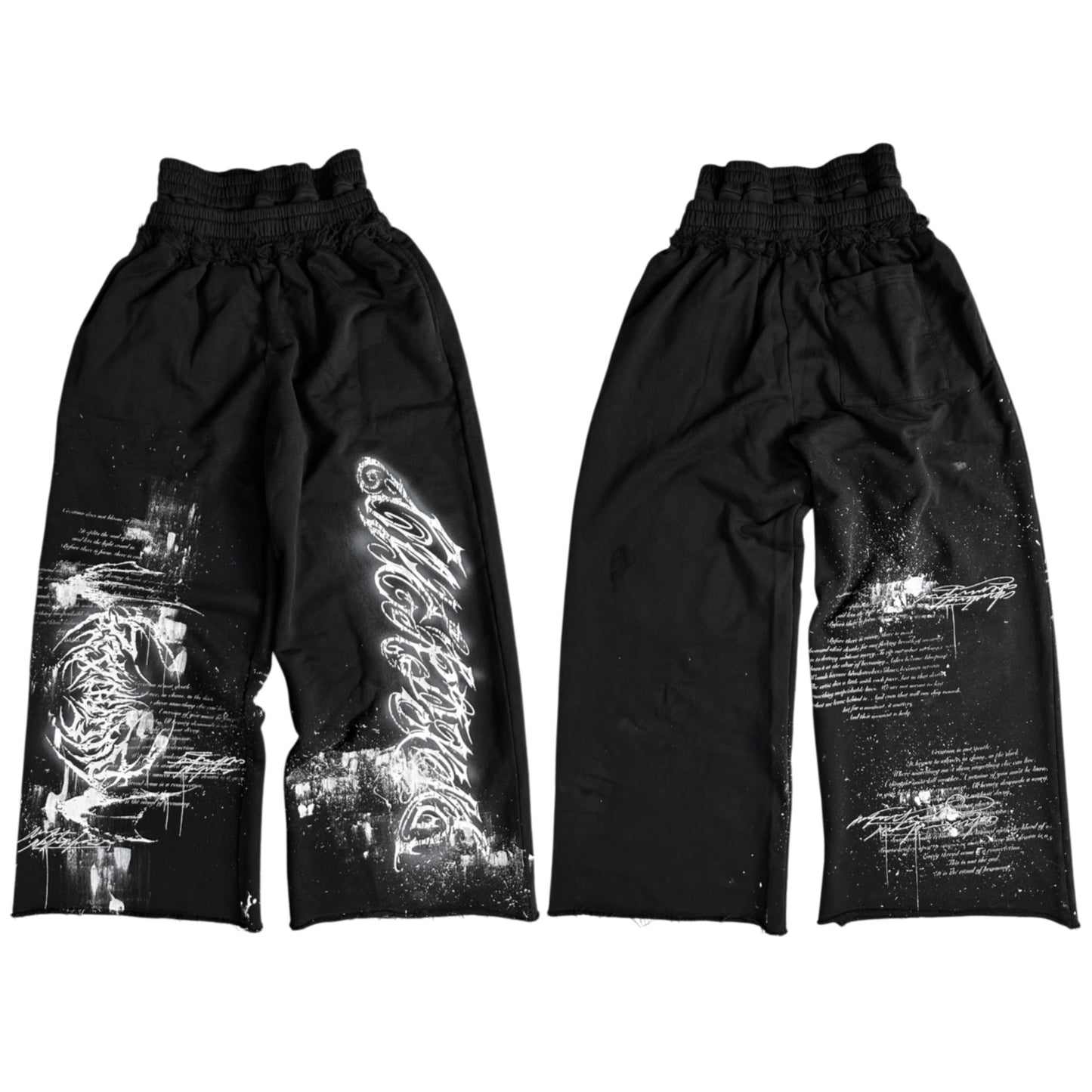 1of1 double waist OVERDXSE SWEATPANTS size M