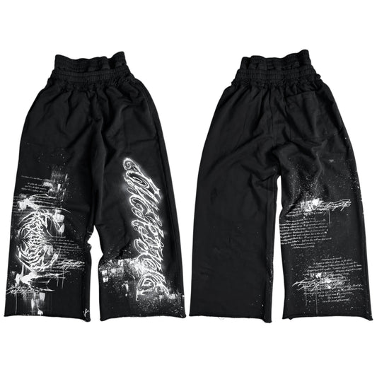 1of1 double waist OVERDXSE SWEATPANTS size M