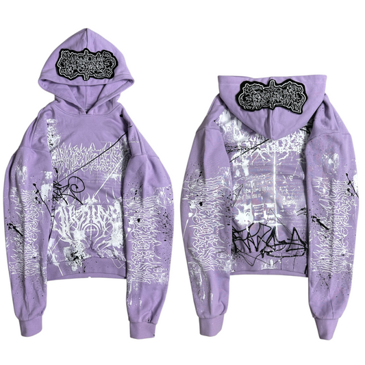 1of1 OVERDXSE „broken halo“ HOODIE size L