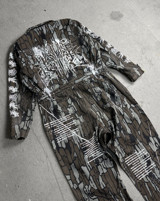 1of1 tree camo OVERDXSE OVERALL size M/L