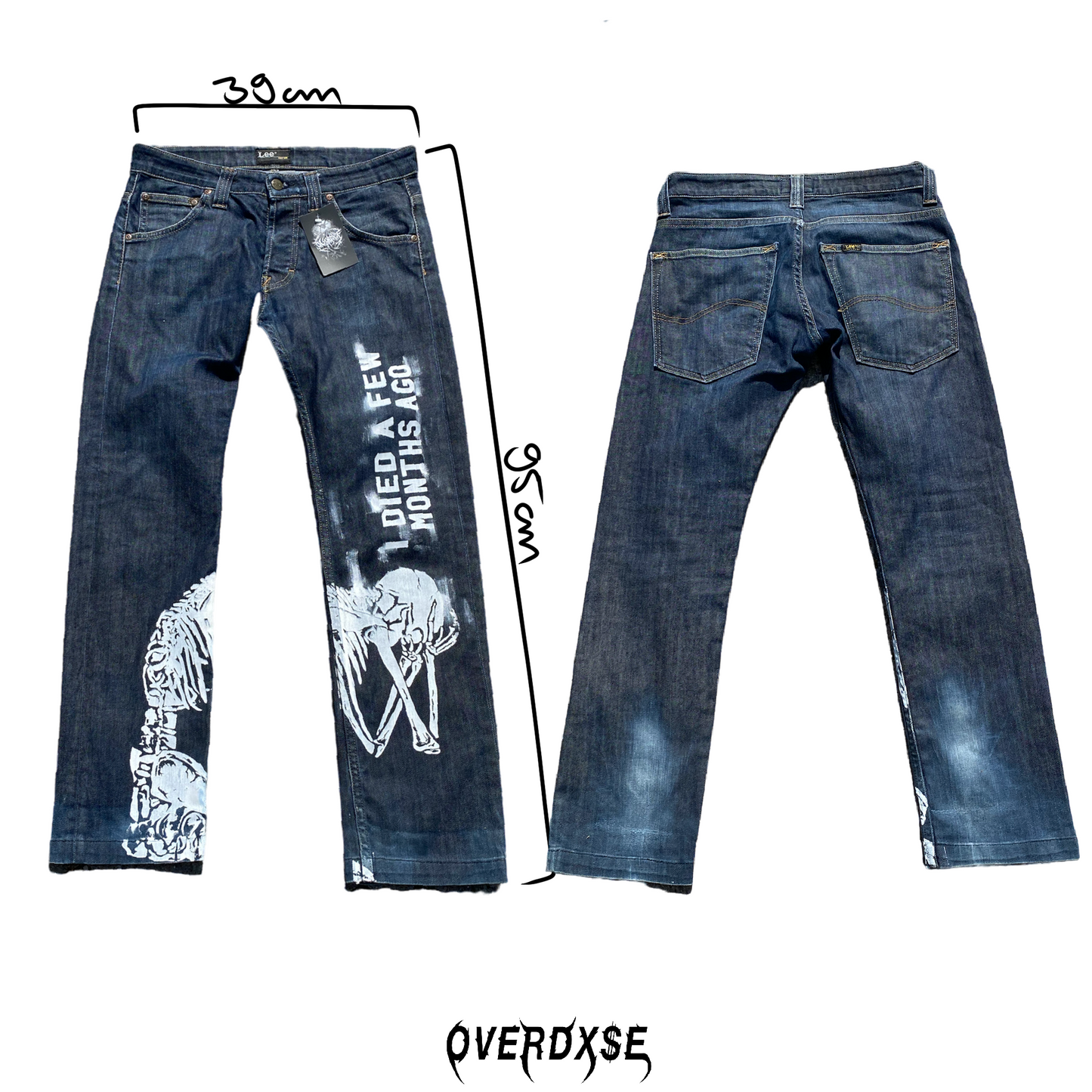 1of1 OVERDXSE DENIM width 39cm length 95cm