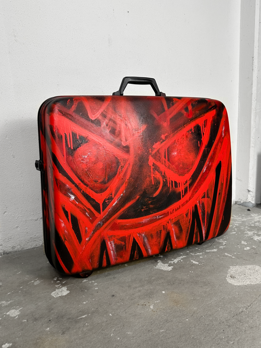 1of1 OVERDXSE „WAKE-UP“ ART SUITCASE