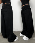 double waist OVERDXSE CORE SWEATPANTS all sizes
