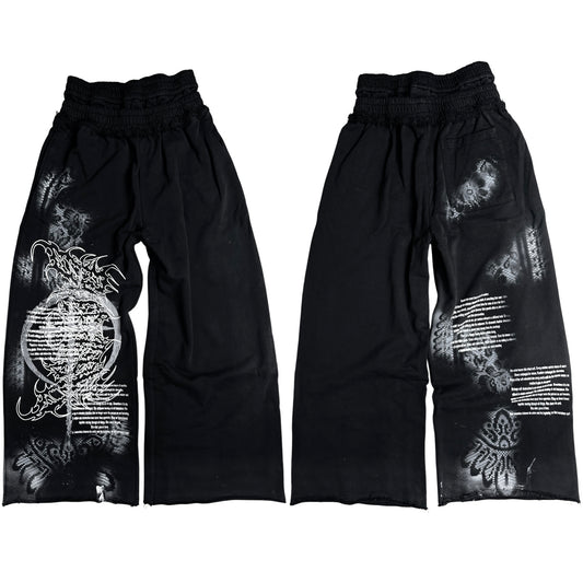 1of1 double waist OVERDXSE SWEATPANTS size M