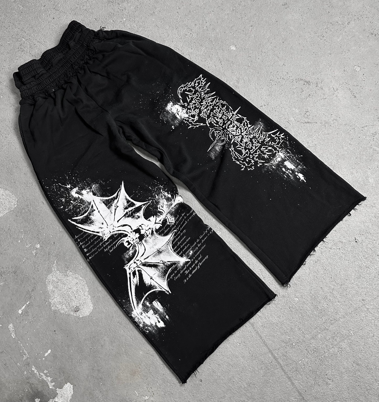 1of1 double waist OVERDXSE SWEATPANTS size M