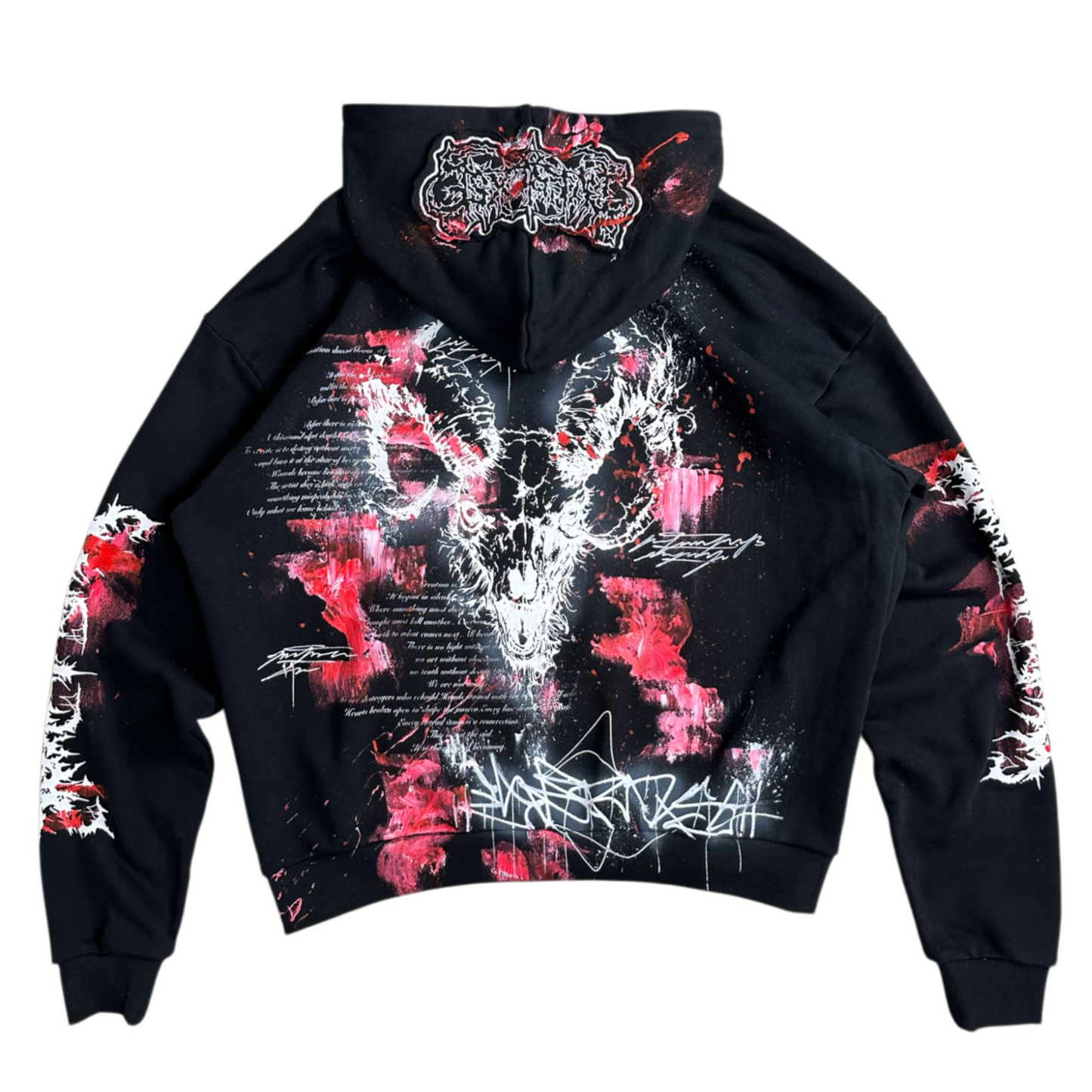 1of1 BLOODY OVERDXSE HOODIE size XXL