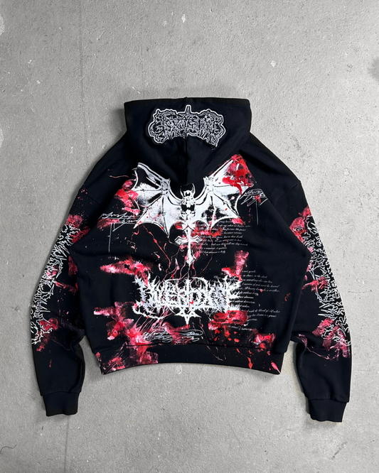 1of1 BLOODY OVERDXSE HOODIE size XXL