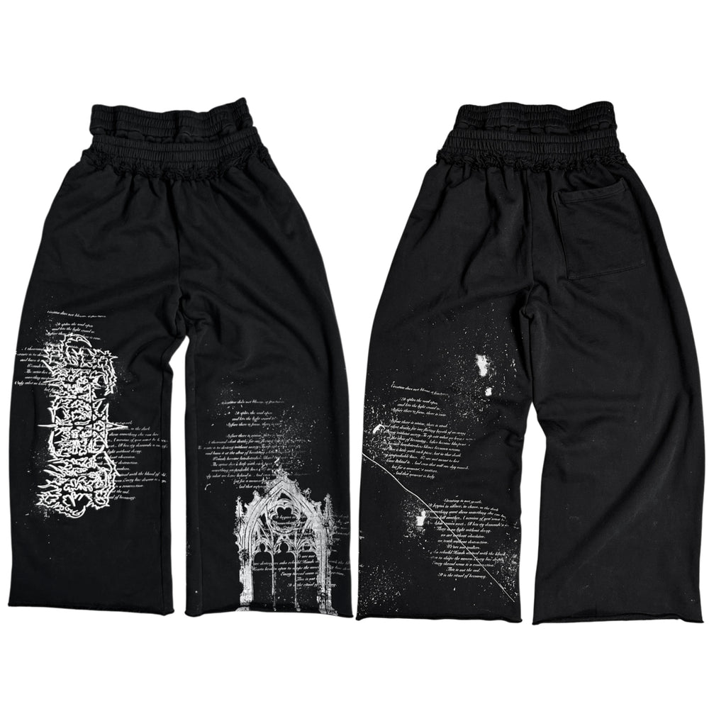 1of1 double waist OVERDXSE SWEATPANTS size L