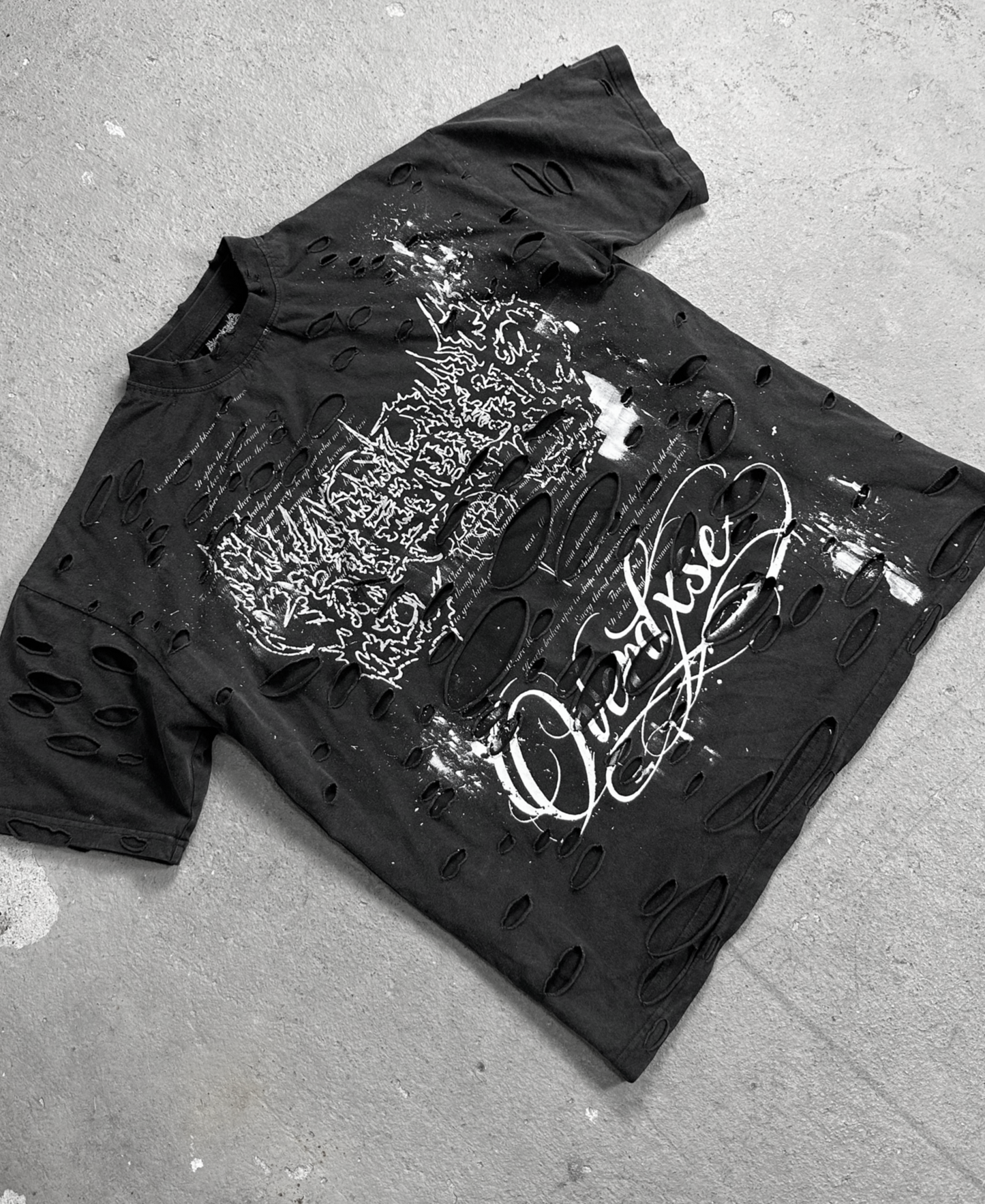 1of1 double layer OVERDXSE SHIRTS size S