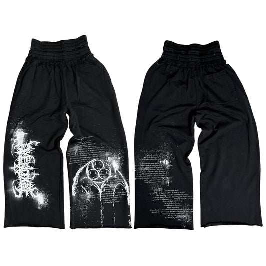 1of1 double waist OVERDXSE SWEATPANTS size L