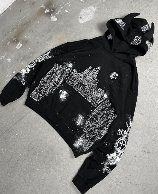 1of1 OVERDXSE CASTLE HOODIE size XXL