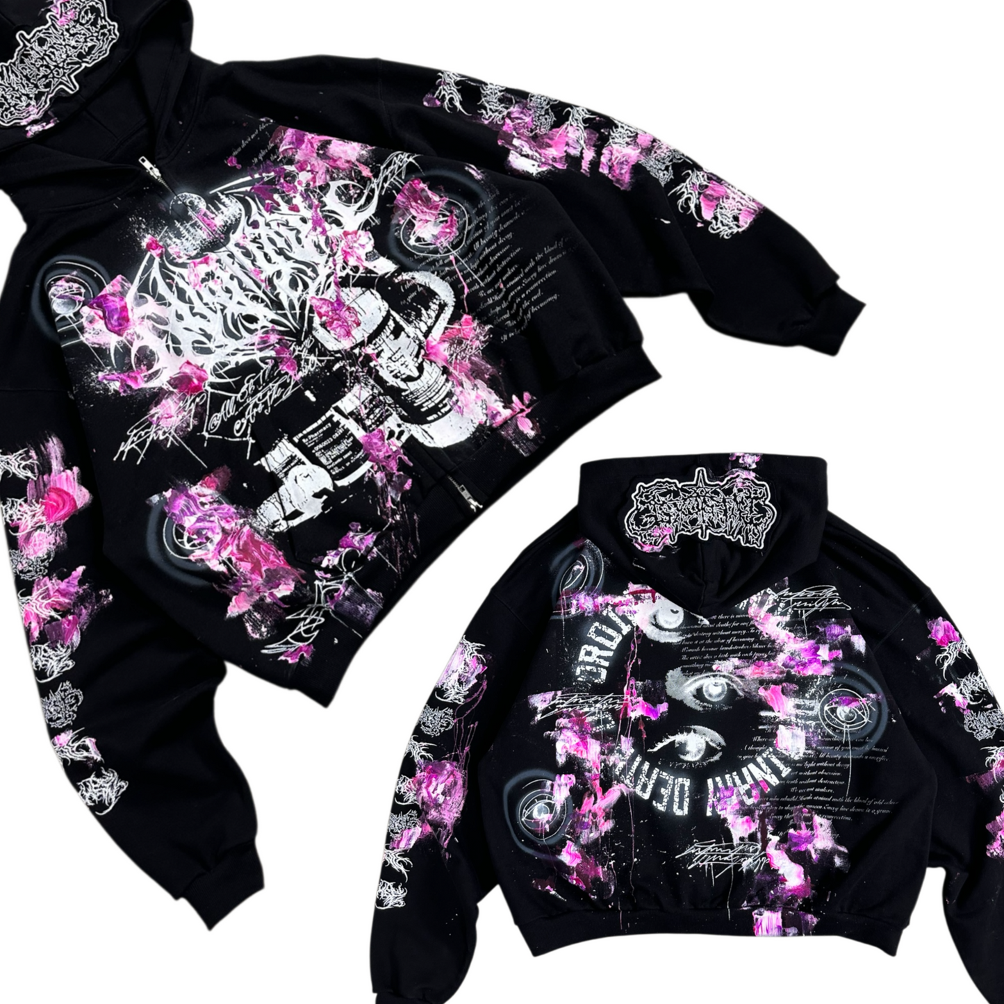 1of1 OVERDXSE MAGNOLIA ZIPPER size XL
