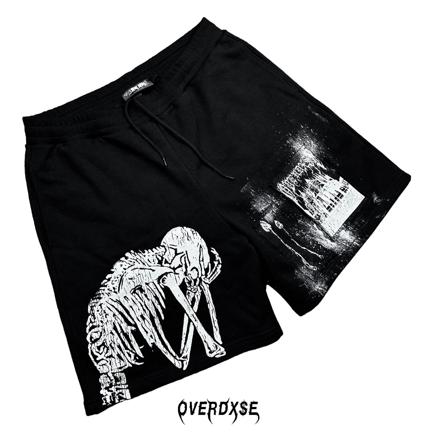 1of1 OVERDXSE SKELETON SHORTS Size XL