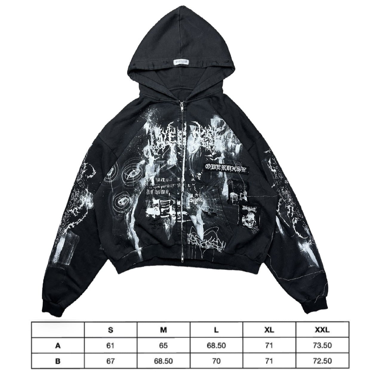 1of1 OVERDXSE ZIPPER size M