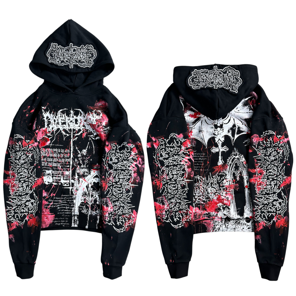 1of1 BLOODY OVERDXSE HOODIE size L