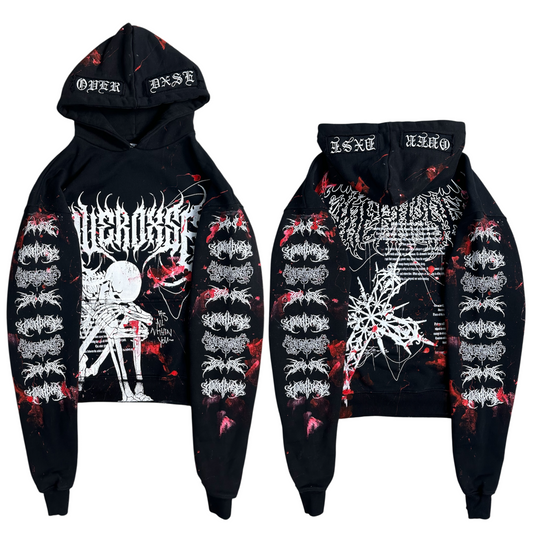 1of1 BLOODY OVERDXSE HOODIE size S
