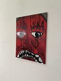 1of1 „FACE YOUR FEAR“ original canvas 60x80cm
