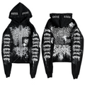 1of1 spiked OVERDXSE HOODIE size L