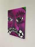 1of1 „FACE YOUR FEAR“ original canvas 60x80cm