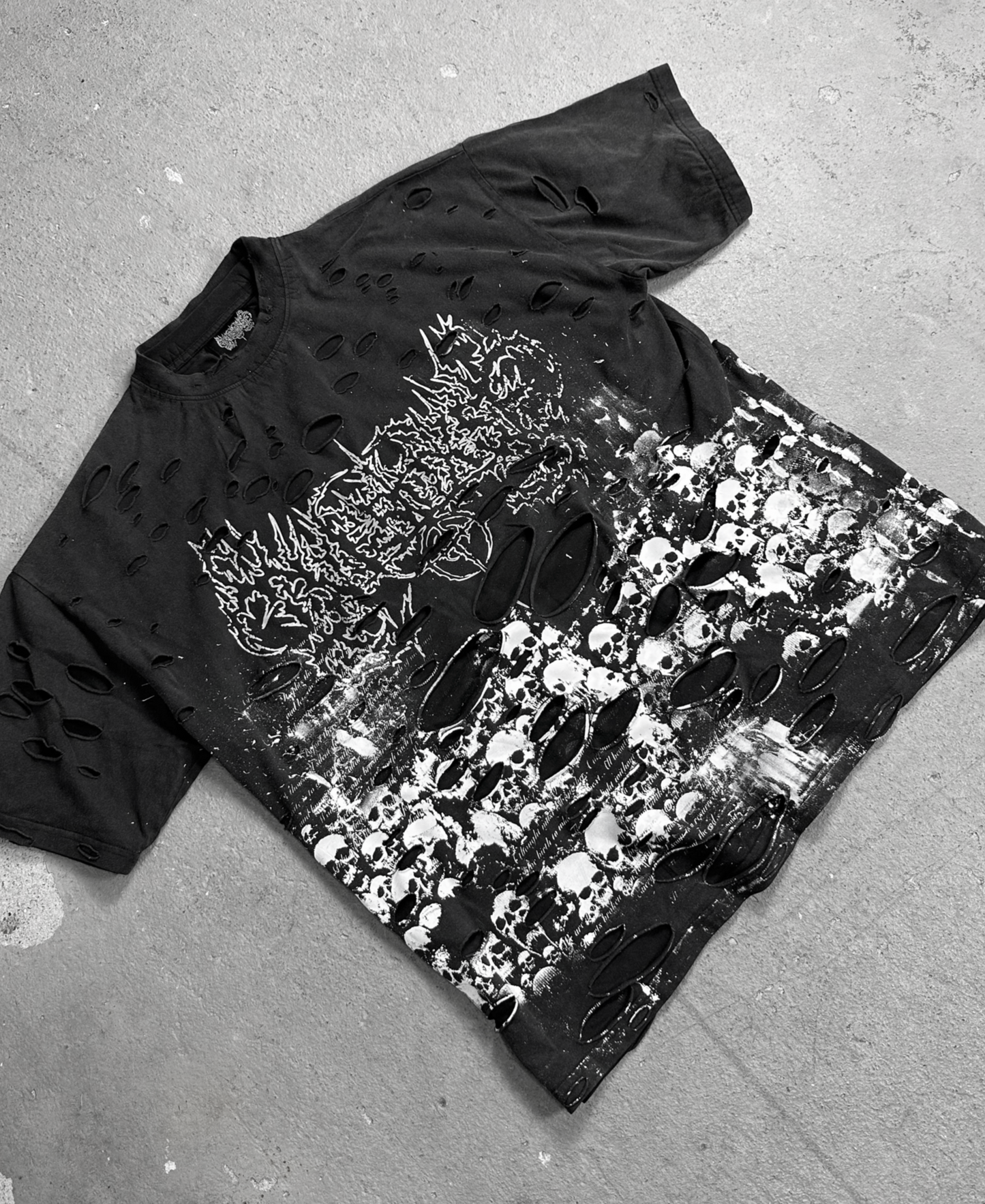 1of1 double layer OVERDXSE SHIRT size L