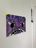 1of1 „FACE YOUR FEAR“ original canvas 60x80cm
